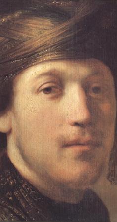 Isack jouderville Details of  Bust of a young Man in a Turban (mk33 oil painting picture